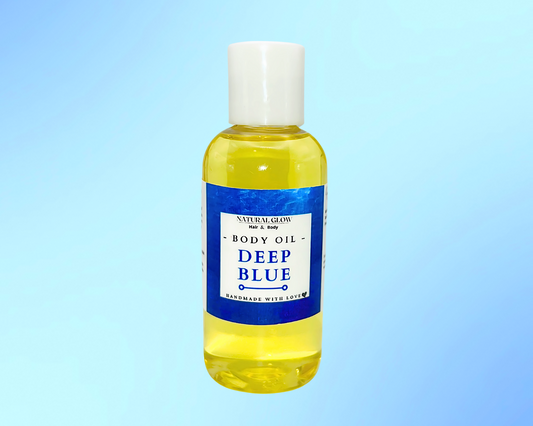 Deep Blue Body Oil for Men