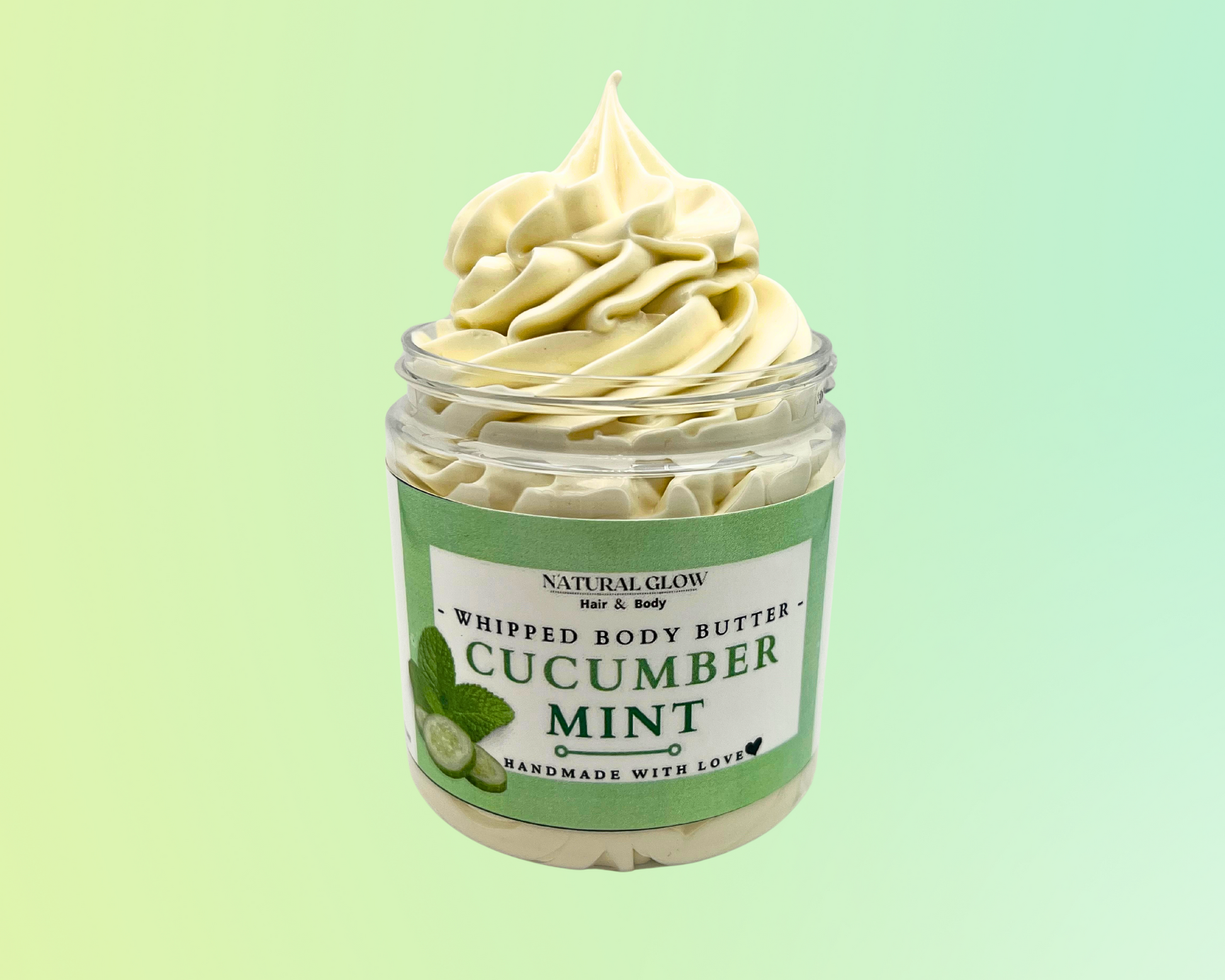 cucumber mint body butter