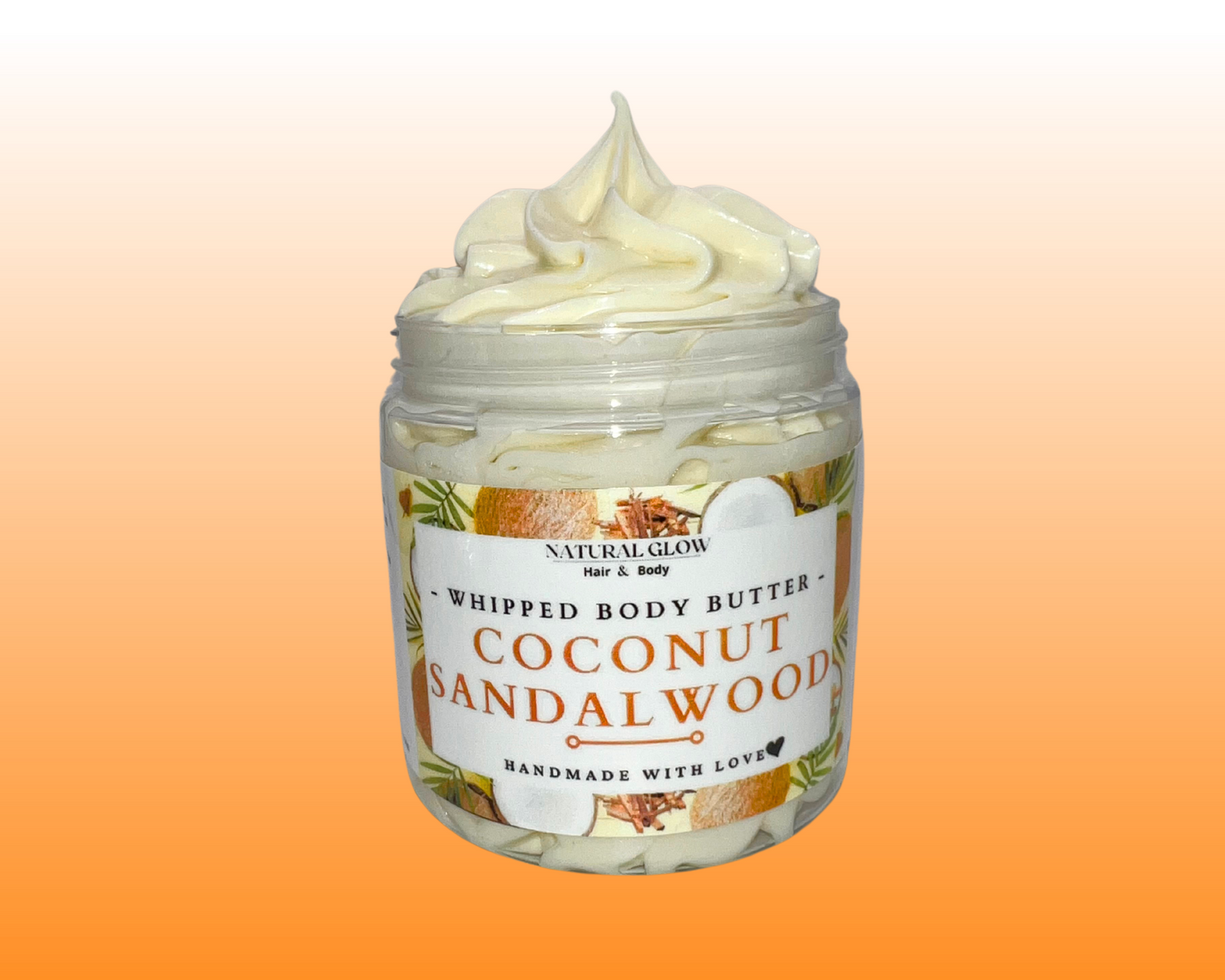 coconut sandalwood body butter