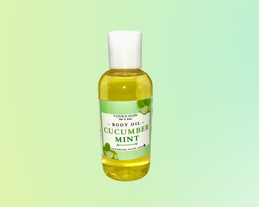 cucumber mint body oil