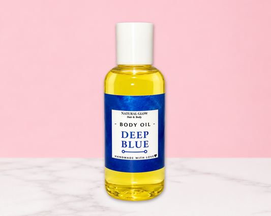 mens moisturizing body oil by Natural Glow Hair & Body