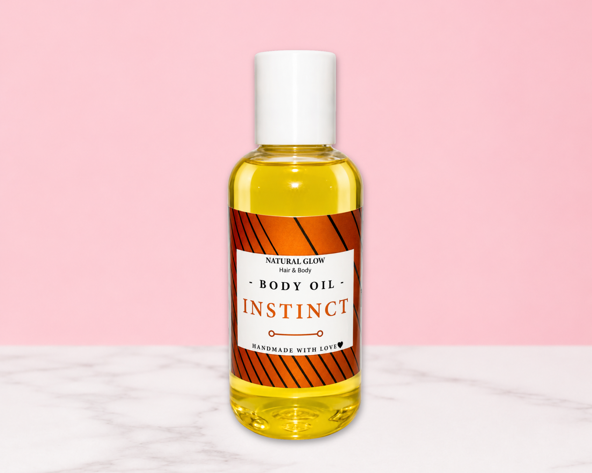 mens moisturizing body oil by Natural Glow Hair & Body
