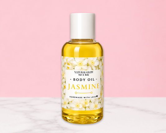 jasmine moisturizing body oil by Natural Glow Hair & Body